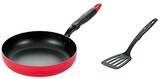  よこやま タツヤ・カワゴエ フライパン28cm ターナー付 TKM-350S レッド