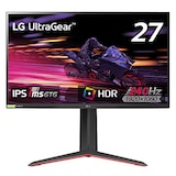  LG ゲーミングモニター UltraGear 27GP750-B 27インチ/フルHD/IPS/240Hz/1ms(GtoG)/HDR/FreeSynnc Premium, G-SYNC Compatible/HDMI×2,DP/ピボット,高さ調節 /3年安心・無輝点保証