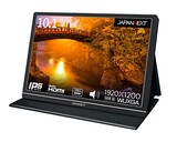  JAPANNEXT 10.1インチ モバイルモニター IPS パネル WUXGA 1920x1200解像度 スマートケース付き (Type C/MAC PC対応/スピーカー内蔵/光沢) JN-MD-IPS1012HDR