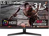  LG ゲーミングモニター UltraGear 32GN600-BAJP 31.5インチ/WQHD/VA非光沢/165Hz/HDR/FreeSync Premium/1ms MBR/HDMI×2,DisplayPort/3年安心・無輝点保証