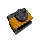  GARIZ SONY RX100 VII (DSC-RX100M7) 用 本革カメラケース HG-RX100M7MT マスタード