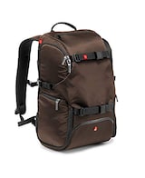  Manfrotto カメラリュック advancedコレクション 20.1L レインカバー付属 三脚取付可 15インチPC収納可 MA トラベル バックパック ブラウン MB MA-TRV-BW