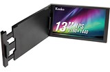  Kenko モバイルモニター KZ-13MT 13インチ 2160×1440 IPSパネル 光沢タイプ ミニHDMI/USB Type-C入力 ノートPC取り付け可能 005484 ブラック