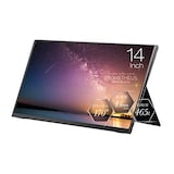  プロメテウスモニター(Prometheus Monitor) (株)ユニーク モバイル液晶 14インチ IPS 視野角170° ノングレア ブルーライト軽減機能 80%カット UQ-PM14FHDNT