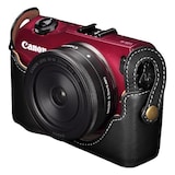  HAKUBA 本革 ボディ ケース EOS M ブラック DBC-EMBK