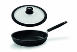  Barazzoni(バラゾーニ) シリコンエッジ耐熱強化ガラス蓋付き IH対応 フライパン 20cm 33-CARATI 85510602097-SL