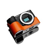  GARIZ SONY α6500用 本革カメラケース XS-CHA6500OR オレンジ