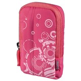  hama デジカメポーチ ファンシープリント50F ピンク 103797