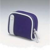  ELECOM マイクロファイバースウェード製デジタルカメラケース(参考収納寸法90*35*70)ブルー DGB-019BU