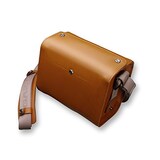  GARIZ ミラーレスカメラ用 本革カメラショルダーバッグ CB-LZSSLB ライトブラウン