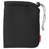  ハクバ HAKUBA カメラケース ソフトクッションポーチ Mサイズ ブラック 巾着 デジカメ KCS-37M