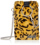  [エックスガール] 1 LEOPARD FUR MULTI CASE 05194022 レディース イエロー