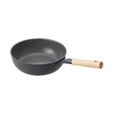  無印良品 セラミックコート深型フライパン 黒 直径24cm 44349243