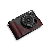  GARIZ FUJIFILM X70用 本革カメラケース XS-CHX70BR ブラウン