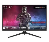  【Amazon.co.jp限定】JAPANNEXT 24.5型IPS フルHDパネル搭載165Hz対応ゲーミングモニター JN-I245FR165 HDMI DP 165Hz 144Hz