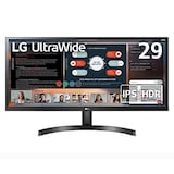  【Amazon.co.jp 限定】LG モニター ディスプレイ 29WL500-B 29インチ /作業効率アップ、ビジネス、プログラミング、トレーディング、グラフィック、映画/21:9 平面ウルトラワイド(2560×1080) / HDR/IPS 非光沢/FreeSync対応/ブルーライト低減、フリッカーセーフ/HDMI×2 / 3年安心・無輝点保証