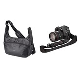  【セット買い】 HAKUBA カメラバッグ プラスシェル アーバンライト 02 ショルダー L ブラック 2SP-UL02SBLBK + 速写ストラップ ルフトデザイン スピードストラップ38 ブラック KST-62SS38BK