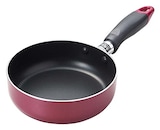  パール金属 ミニ フライパン 14cm レッド ガス火専用 フッ素加工 クレア H-9583