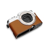  GARIZ Panasonic LUMIX GF7用 本革カメラケース XS-CHGF7LB ライトブラウン