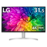  【Amazon.co.jp限定】LG モニター 32UN500-W 31.5インチ/グラフィック、動画編集、映画、VOD視聴/4K / HDR/VA非光沢/FreeSync対応/スピーカー搭載/フリッカーセーフ、ブルーライト低減機能/HDMI×2、DP / 3年安心・無輝点保証