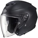  HJC HELMETS(エイチジェイシーヘルメット) バイクヘルメット オープンフェイス SEMI FLAT BLACK(サイズ:S) i30 SOLID(ソリッド) HJH214