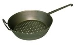  RIESS フライパン ヘルパーハンドル付き 1kg 鉄栗パン32cm 0569-023