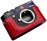  GARIZ Leica M用 本革カメラケース BL-LCMR レッド