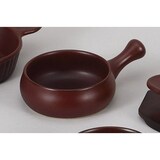  洋耐熱 赤片手直火用ラメキンC.M [20.5 x 13.9 x 6.5cm] 直火 【料亭 旅館 和食器 飲食店 業務用 器 食器】