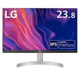  【Amazon.co.jp 限定】LG フレームレス モニター ディスプレイ 24ML600S-W 23.8インチ / フルHD/IPS アンチグレア / 1ms(MBR) / FreeSync対応/スピーカー搭載/フリッカーセーフ、ブルーライト低減機能/HDMI×2、D-sub