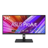  ASUS ウルトラワイドモニター ProArt PA348CGV 34インチ/21:9/UWQHD/3年間無輝点保証/120Hz/IPS/98% DCI-P3/USB Type-C/ΔE<2/デスクマウントキット付属/国内正規品