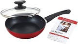  落合 務 IH対応マーブルフライパン 20cm ガラス蓋付 LB-162