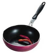  チーク ふっ素加工 IH対応 深型 フライパン 24cm H-3693