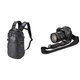  【セット買い】 HAKUBA カメラバッグ プラスシェル アーバンライト 02 バックパック S ブラック 2SP-UL02BPSBK + 速写ストラップ ルフトデザイン スピードストラップ38 ブラック KST-62SS38BK