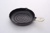  ナカシマ 耐熱陶器製 そのまま食卓に出せるミニフライパン 約奥18.3×径17.0×最大幅23.8×高4.4cm 持ち手除く高さ約3.3cm 深さ約2.6㎝