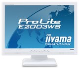  iiyama 20インチワイド液晶ディスプレイ ホワイト PLE2003WS-W1