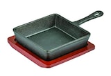  パール金属 スキレット 角型 13×13cm 鉄鋳物 IH対応 オーブン対応 スプラウト HB-6211