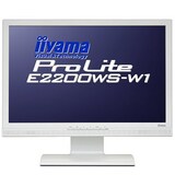  iiyama 22インチワイド液晶ディスプレイ ホワイト PLE2200WS-W1