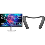  【テレワークセット】【Amazon.co.jp限定】Dell S2721QS 27インチ 4K モニターとソニー ワイヤレスネックバンドスピーカー SRS-NB10:ワイヤレス首掛け式スピーカー
