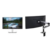  Dell モニター 23.8インチ U2422H(3年間無輝点交換/Rec.709 100%/フレームレス/フルHD/IPS非光沢/DP,HDMI/高さ調整/回転) & エルゴトロン LX デスクマウント モニターアーム 45-241-026 セット