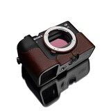  GARIZ SONY α7C 用 本革カメラケース XS-CHA7CBR ブラウン