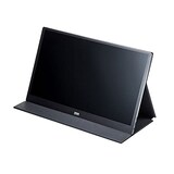 サンワサプライ(Sanwa Supply) スタンドカバー 付 モバイルディスプレイ ( 15.8インチ / スピーカー 内蔵/Type-C & HDMI 対応/フルHD 1920ｘ1080 / 軽量 765g) DP-03