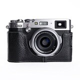  TP Original FUJIFILM X100F用 ボディーハーフケース ブラック