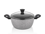  フローナル(Flonal) フライパン - Dutch Oven 2 h. 28 PIETRA VIVA ストーン効果 アルミニウム PVPC22870