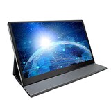  MTK 15.6インチ モバイルディスプレイ 4K 3840×2160解像度 タッチパネル対応 HDMI Type-C スピーカー内蔵 保護カバー付き ACアダプタ付き ブラック PD1564KT