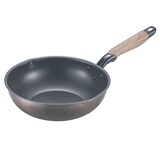  竹原製缶 和楽亭 IH深型フライパン 24cm 日本製 ブラウン