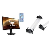  【ベゼルフリーキットセット】ASUS TUF Gaming ゲーミングモニター VG279QM 27インチ フルHD IPS HDR 280Hz 1ms HDMI×2 DP G-SYNC Compatible ELMB