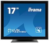  iiyama 17型ベゼルフリースタンド/投影型静電容量方式/ノングレア/3年保証/T1732MSC-B5X