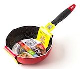 MISM IHマーブル深パン20cm レッド