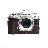  TP Original OLYMPUS E-M5 Mark III 用 ボディーハーフケース ダークブラウン