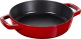  staub ストウブ 「 両手フライパン チェリー 20cm 」 スキレット 両手 鋳物 ホーロー IH対応 【日本正規販売品】 Double Handle Frying Pan 40511-661